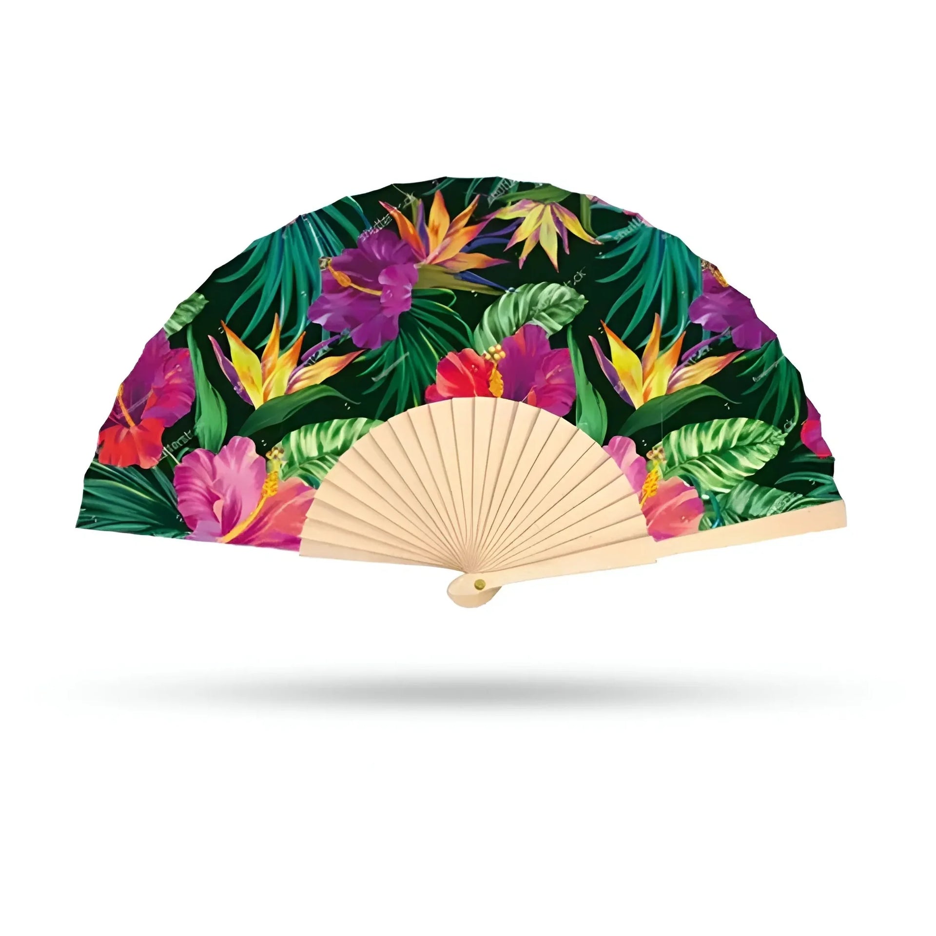 Floral Hand Fan
