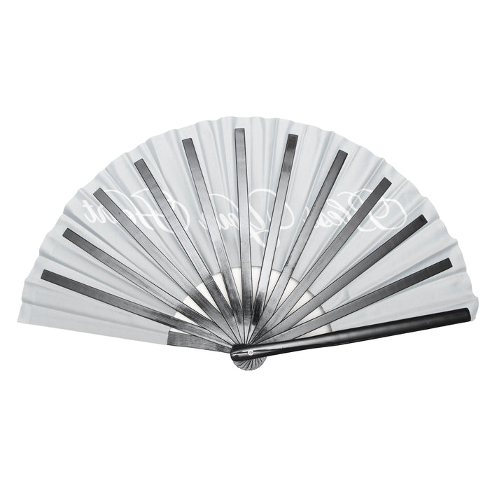 Bless Your Heart XL Folding Fan - Back