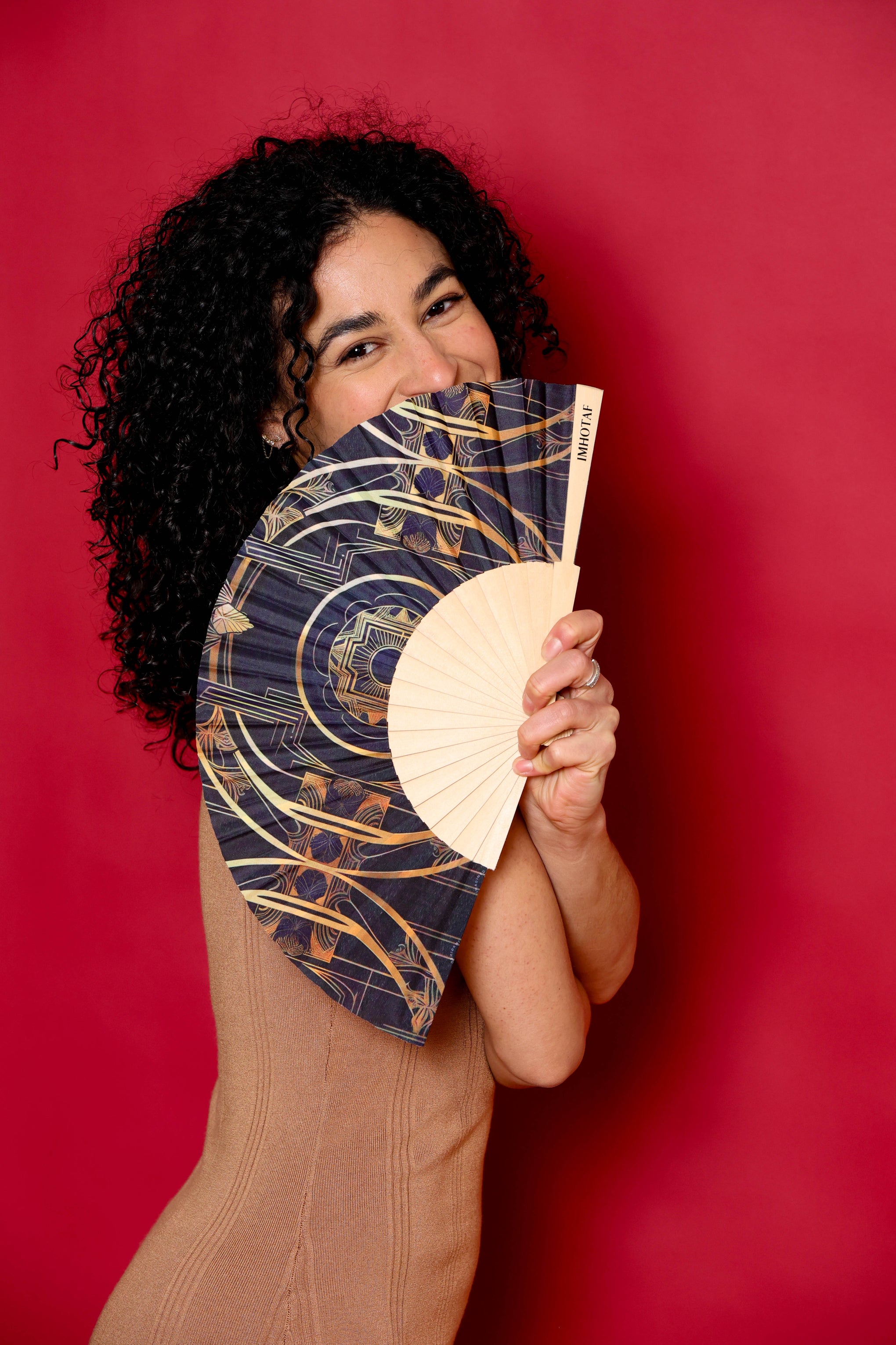 Art Deco Hand Fan