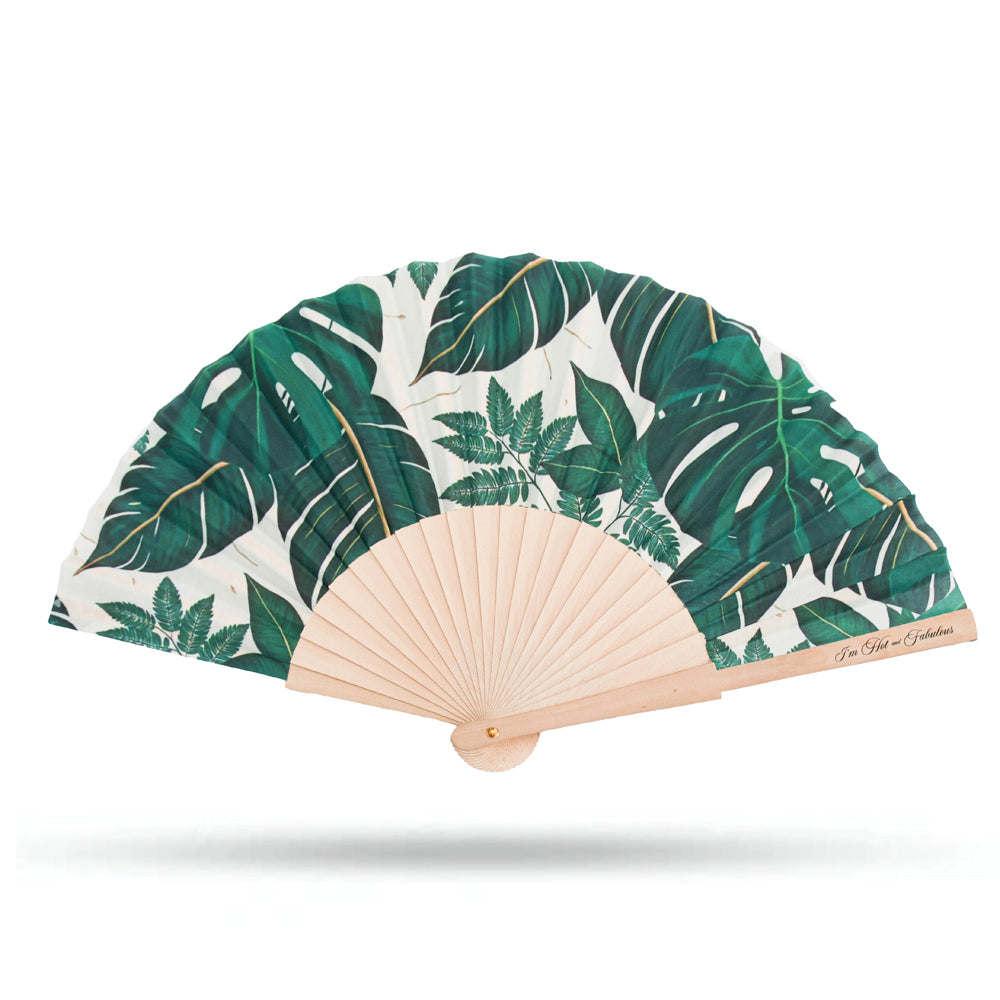 Tropical Bliss Hand Fan