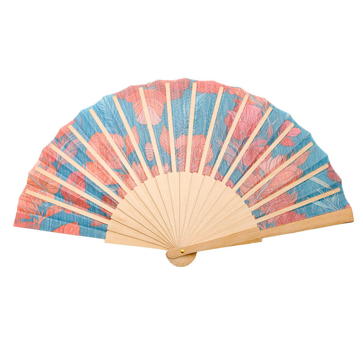 Azure Garden Fan - Backside