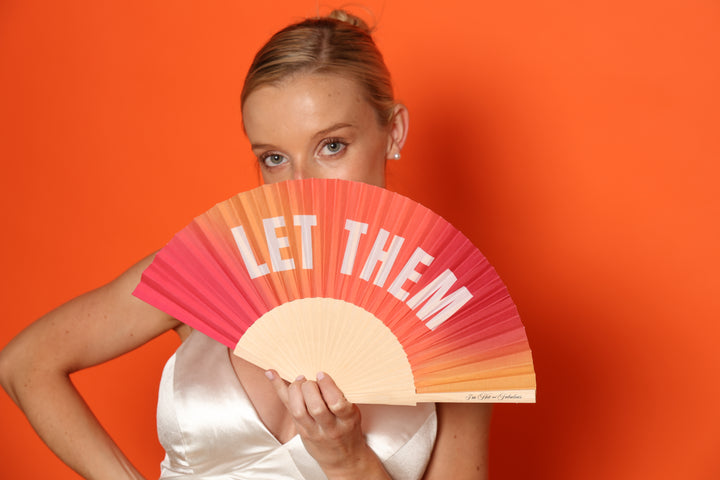 Styling Let Them Hand Fan