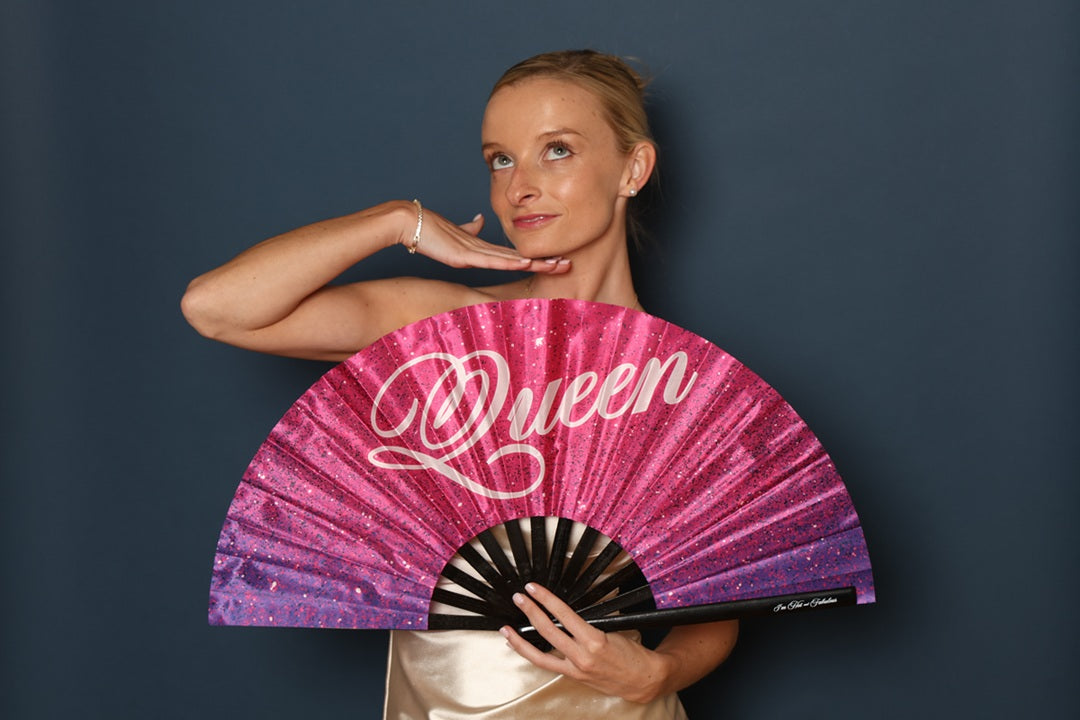 Large Queen Folding fan