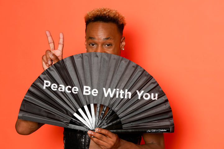 Styling Peace Be With You XL Hand Fan