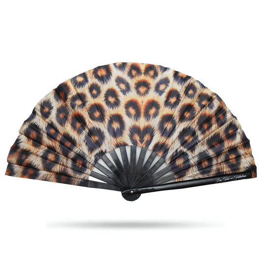 Rave Hand Fans for Festivals, EDM, and Dancing - I'm Hot and Fabulous