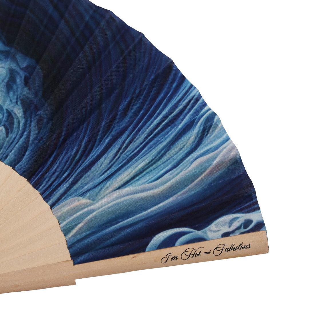 Surf Symphony Hand Fan