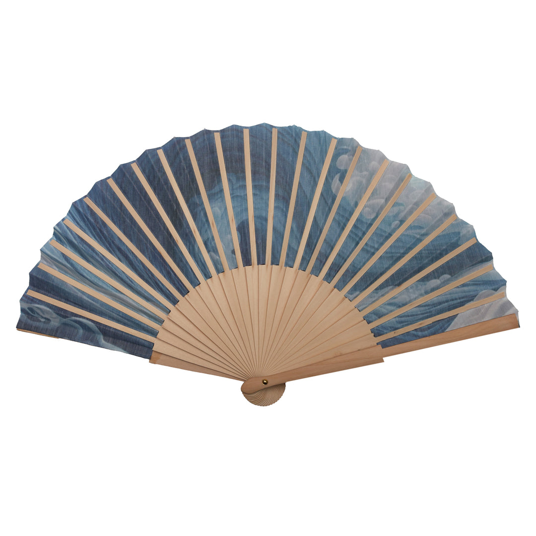 Surf Symphony Hand Fan
