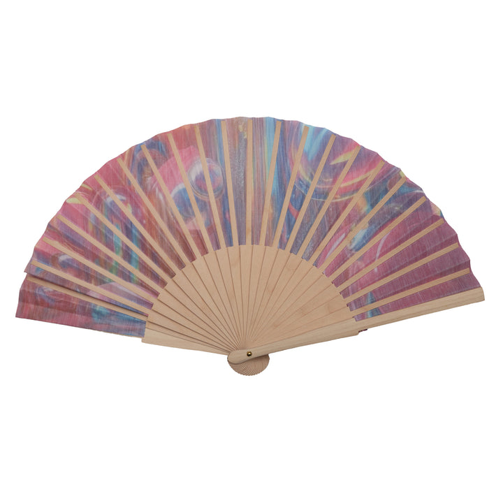 Liquid Galaxy Hand Fan