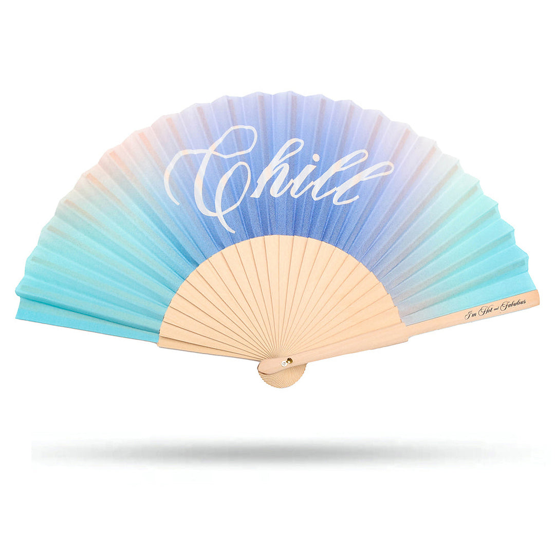 Chill Hand Fan on a white background