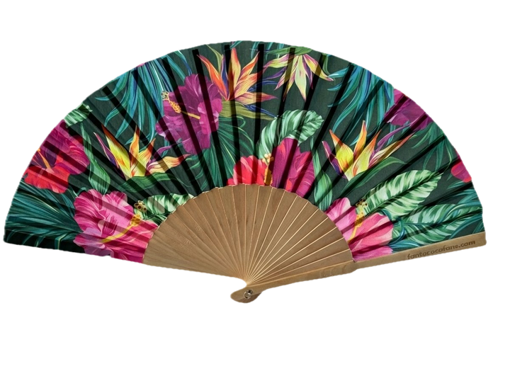 Floral Hand Fan